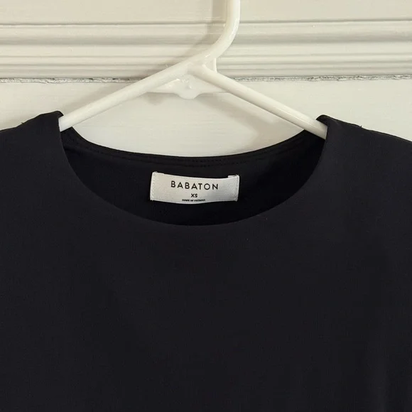 Babaton Sculpt Contour Shoulder Pad Bodysuit in Black Size XS - Picture 8 of 11